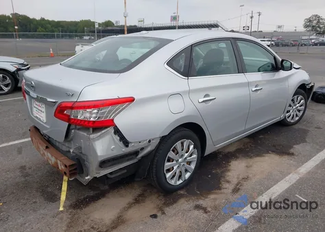 2017 Nissan Sentra Sv из США, поврежденный, VIN 3N1AB7AP3HL660960